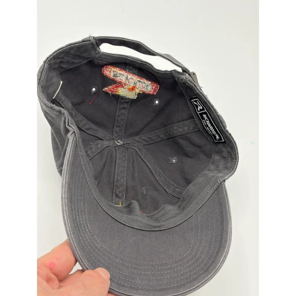 Iowa State Cyclones Hat ISU Dekalb Seed‎ Cap OSFM Gray NCAA Richardson Strapback